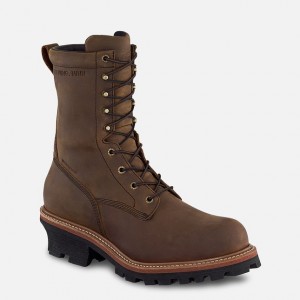 Red Wing LoggerMax Men's Work Boots | EZHW-38569