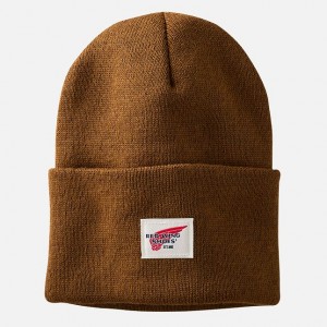 Red Wing Logo Knit Hats | JDKX-05764