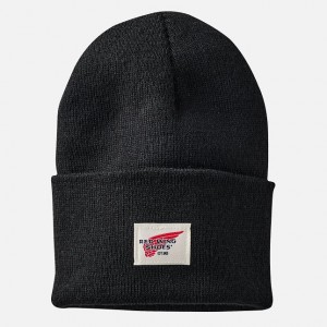 Red Wing Logo Knit Hats | KWDJ-95104