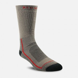 Red Wing Premium Safety Medium Weight Crew Socks | YAHQ-50641