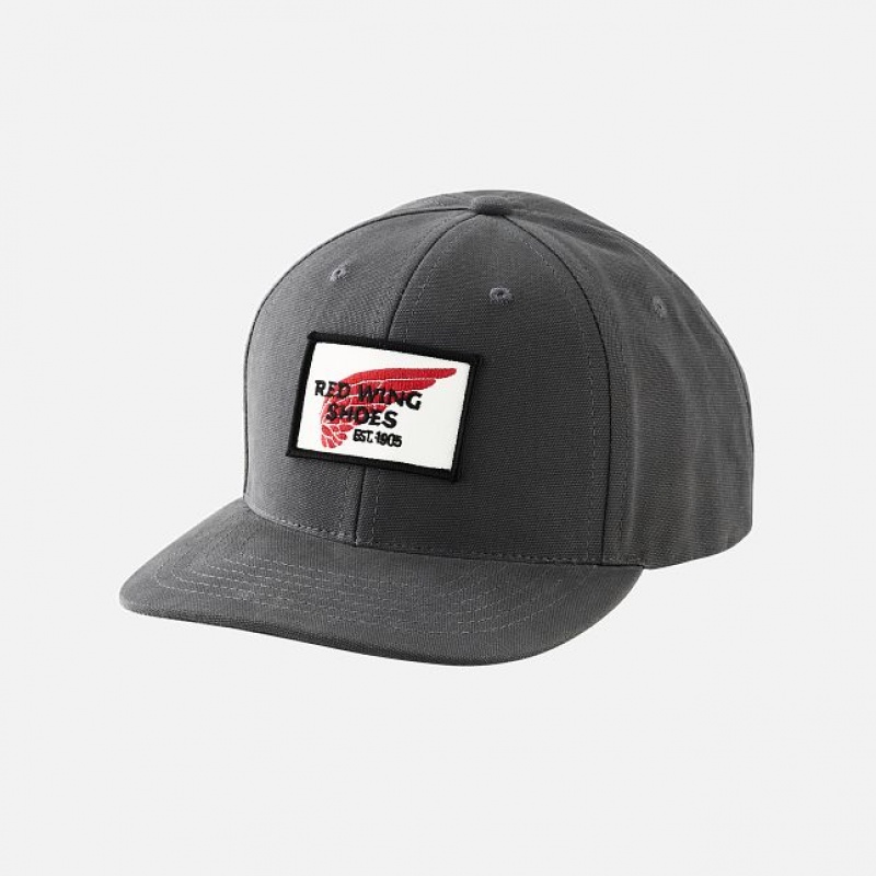 Red Wing Embroidered Logo Ball Hats | NTBS-80961