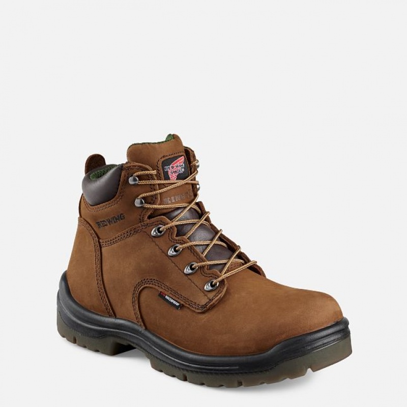 Red Wing King Toe® Men\'s Work Boots | OMKD-94786