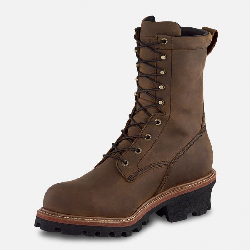 Red Wing LoggerMax Men's Work Boots | EZHW-38569