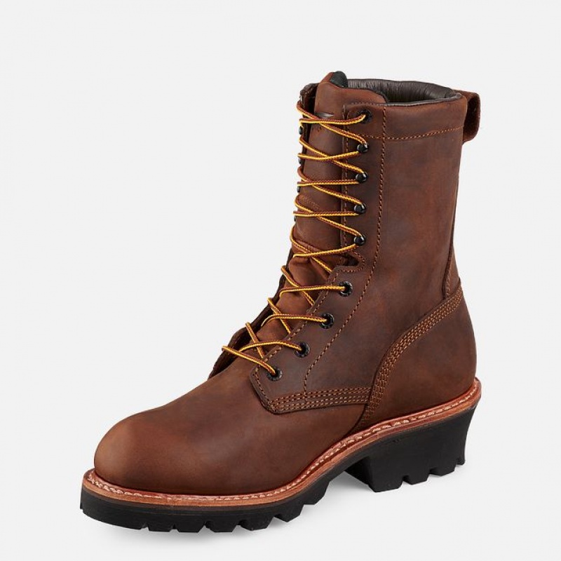 Red Wing LoggerMax Men's Work Boots | IBPR-17840