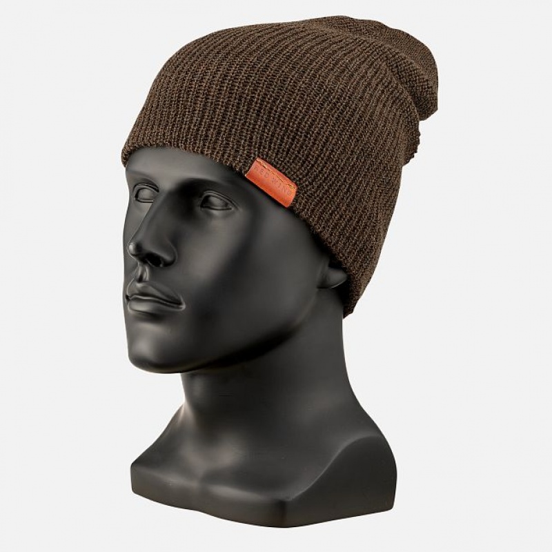 Red Wing Merino Wool Knit Hats | JVMG-56147