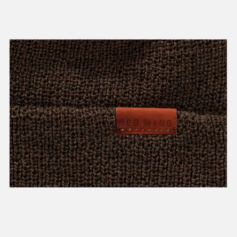 Red Wing Merino Wool Knit Hats | JVMG-56147