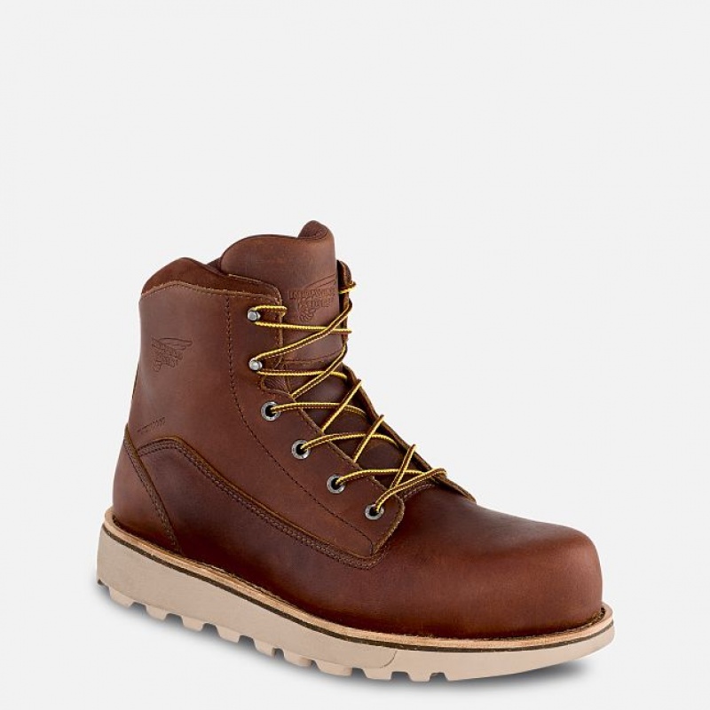 Red Wing Traction Tred Lite Men\'s Work Boots | QHEC-60271