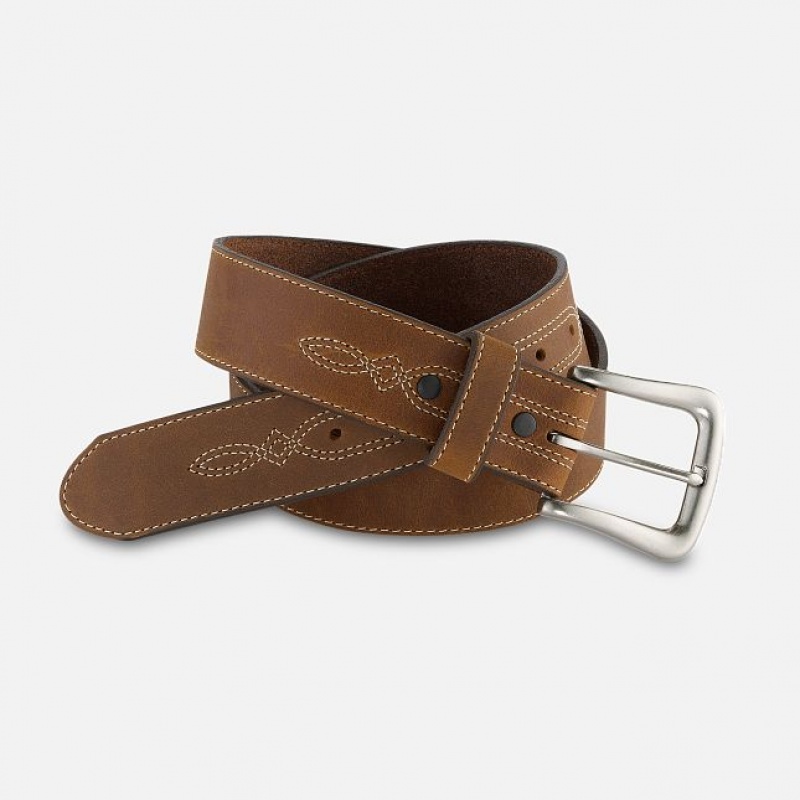 Red Wing Western Leather Belts | SKCD-79031